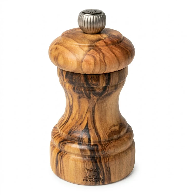 Peugeot Bistro Saltkværn 10 cm Oliventræ 16118 by Peugeot color Brun