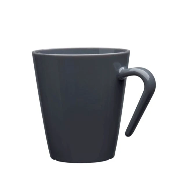 Kaffe Stack, mørkegrå 27 cl 400120-DG PP by GLASS4EVER color Sort