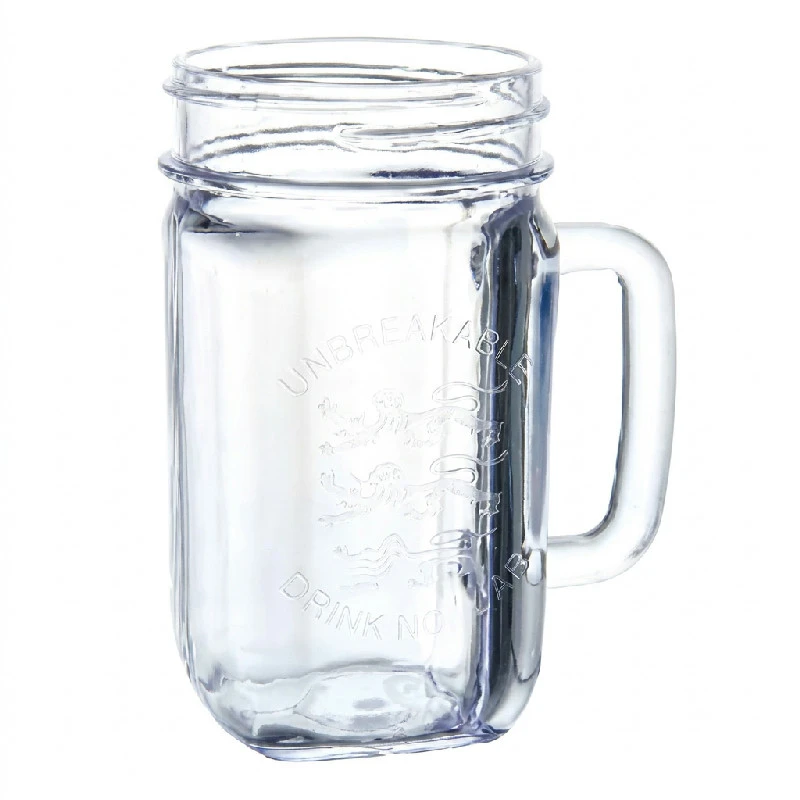Drinking Jar 41 cl polycarbonat 200921-SAN by GLASS4EVER color Klar