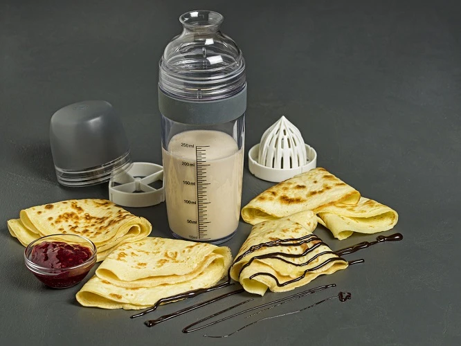 Lurch Dressingshaker Grå/transparent LU10023 by LURch color Sølv
