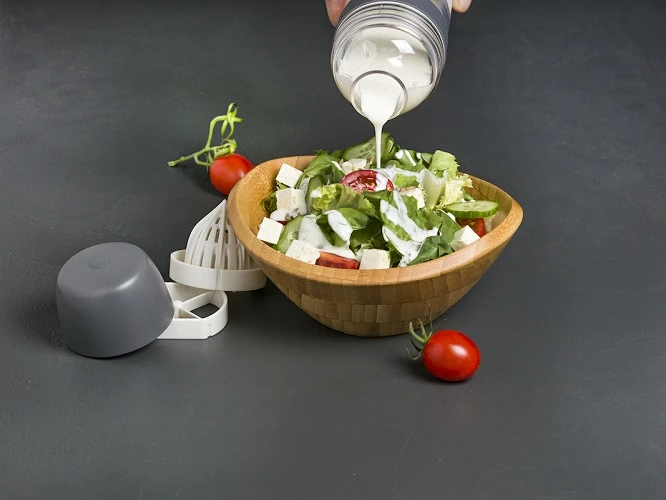 Lurch Dressingshaker Grå/transparent LU10023 by LURch color Sølv