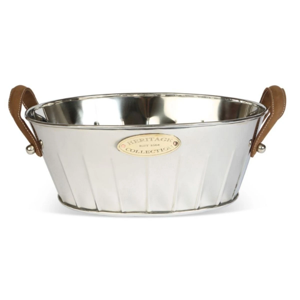 Heritage Læder Håndteret Champagne Bad 7412OVL-LH by Culinary Concepts color Sort