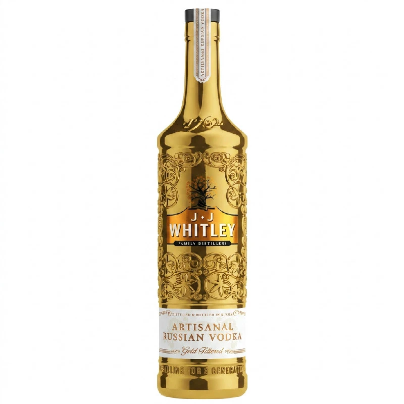 JJ Whitley Gold Vodka 70 cl 38% 52292 by WHITLEYNEI color Sort