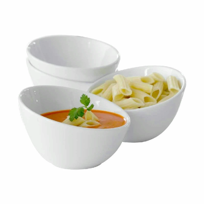 Steel-Function Skålesæt Porcelæn 4 stk. ST65112 by Steel-Function color Sort