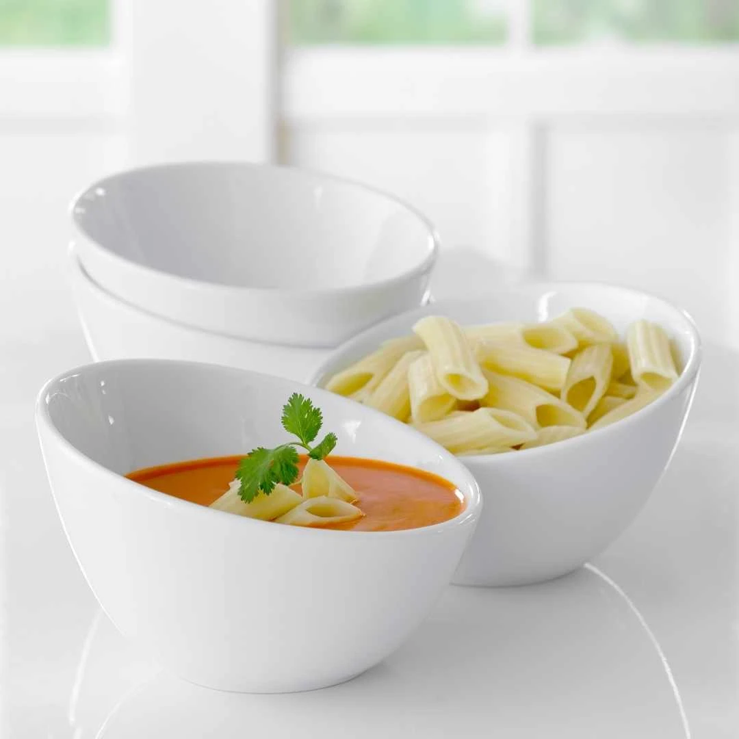 Steel-Function Skålesæt Porcelæn 4 stk. ST65112 by Steel-Function color Sort