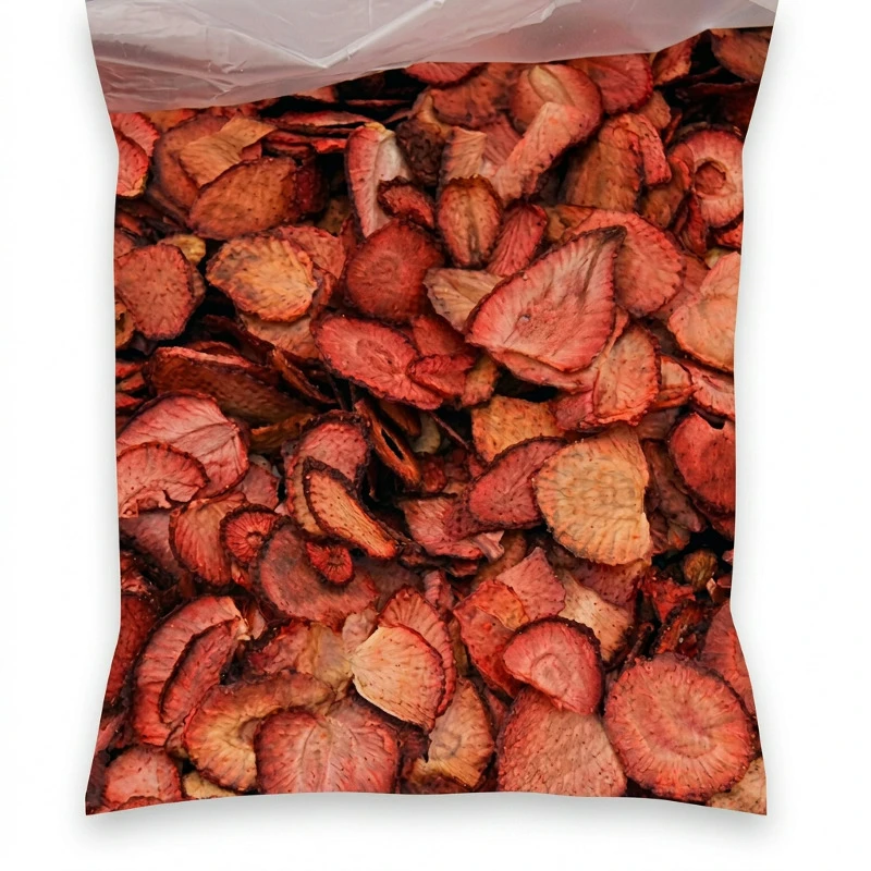 Tørret Rød Jordbær 500 g | 1250 stk (ca) ATBULK6 by BOTANICALS color Sort