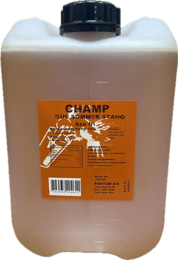 Champ SlushIce Sommerstang gul 10L 218541 by CHAMP color Sort