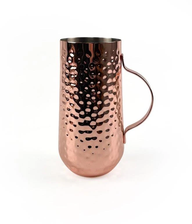 Højt Moscow Mule hammered krus Kobber BTBL3981 by Beaumont color Sort