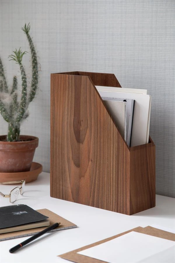 Papiropbevaring - Valnød ST25006 by Steel-Function color Sort