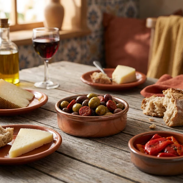 Tapas skål 10 cm - Rustik Kobber Terra TD-PRC10 by Genware color Sort