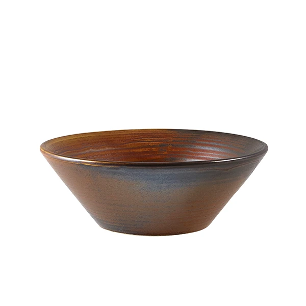 Skål 14cm - Rustik Kobber Terra CN-PRC14 by Genware color Sort