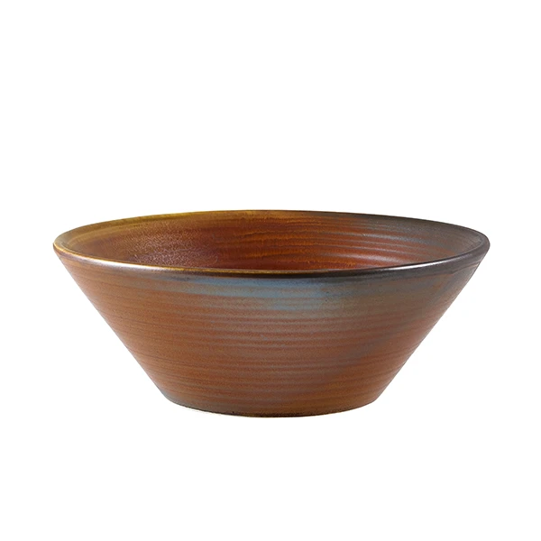 Skål 16cm - Rustik Kobber Terra CN-PRC16 by Genware color Sort