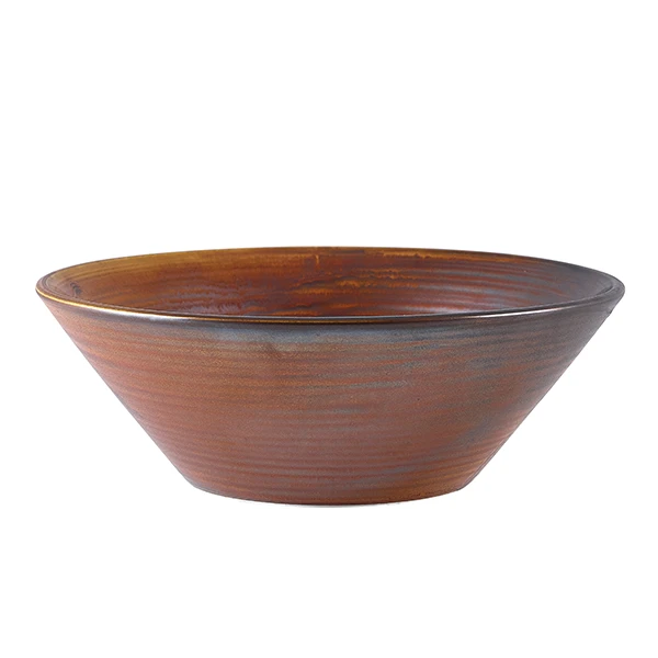 Skål 19.5cm - Rustik Kobber Terra CN-PRC19 by Genware color Sort