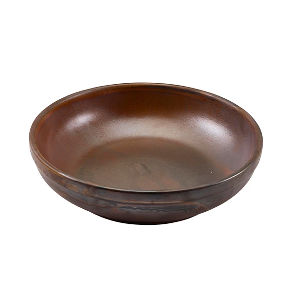 Skål 23cm - Rustik Kobber Terra CB-PRC23 by Genware color Sort
