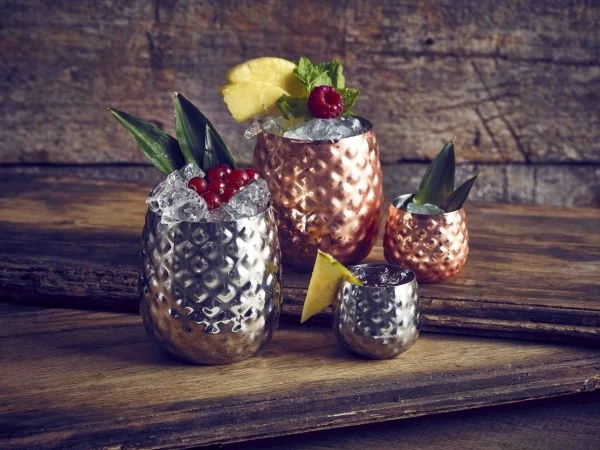 Rustfrit stål ananas kop 44cl - GenWare PNS440 by Genware color Sort