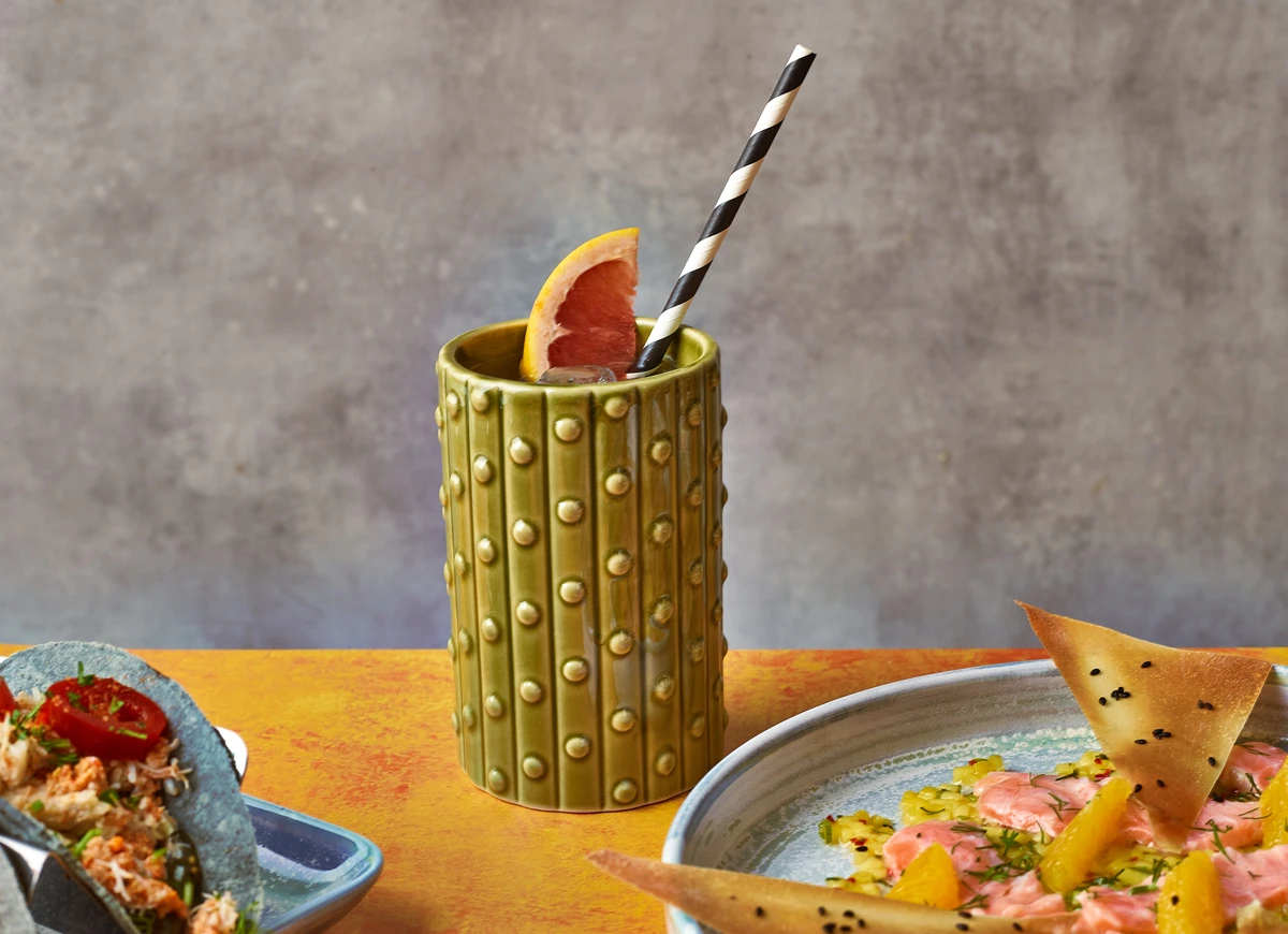Grøn kaktus Tiki krus 42cl - Genware TCM420 by Genware color Sort
