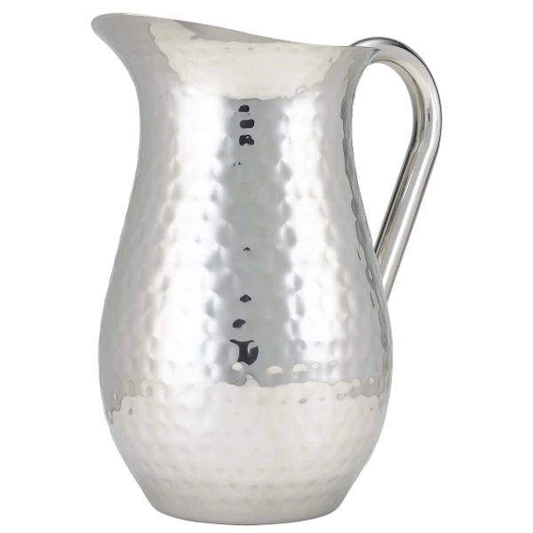 Vandkande i hamret rustfrit stål 2L - GenWare HWJ200 by Genware color Sort