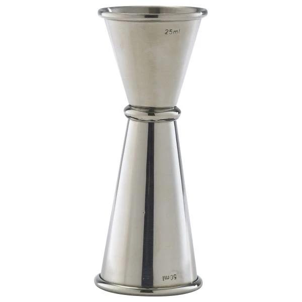 Jigger 25/50ml - Genware JIG2550 by Genware color Sort