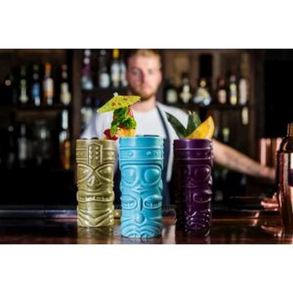 Blå Tiki-krus 40cl - Genware TKM400BL by Genware color Sort