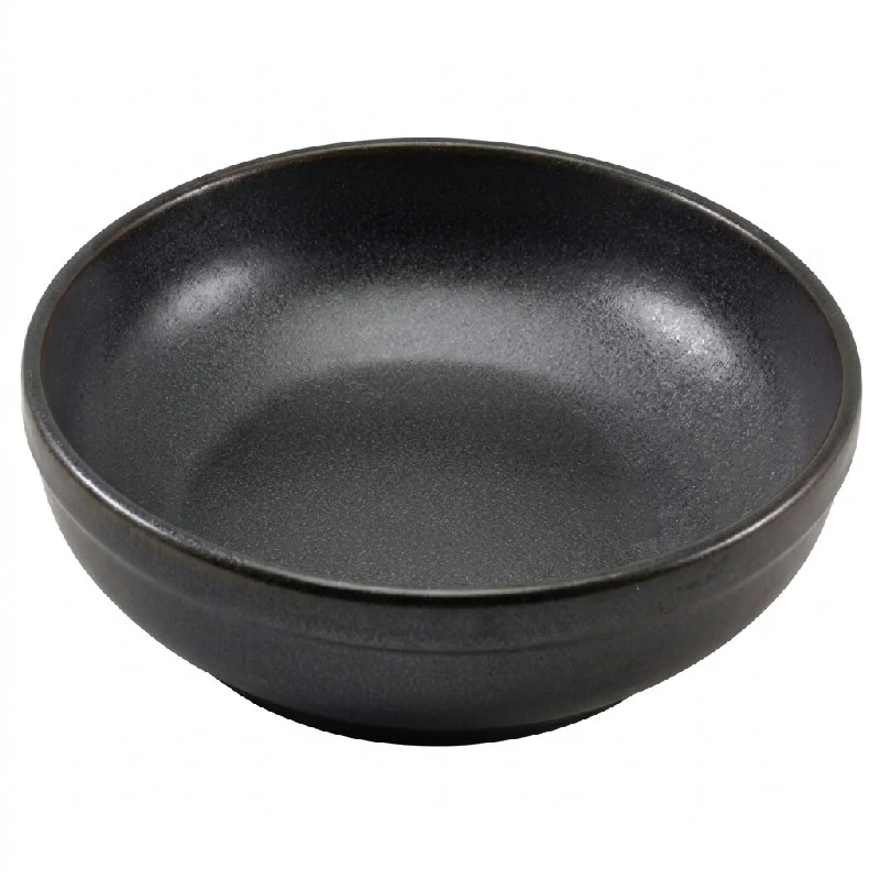 Cinder Sort Coupe skål 23cm - Terra CB-PBK23 by Genware color Sort