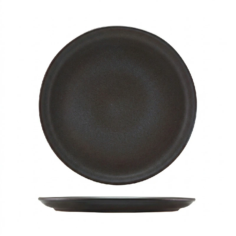Stentøj Antigo Coupe Tallerken 19cm - Terra CP-AN19 by Genware color Sort