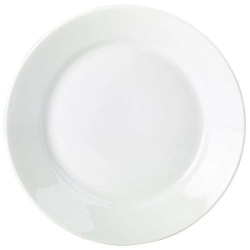 Tallerken med høj kant 30 cm - Genware 170130 by Genware color Sort
