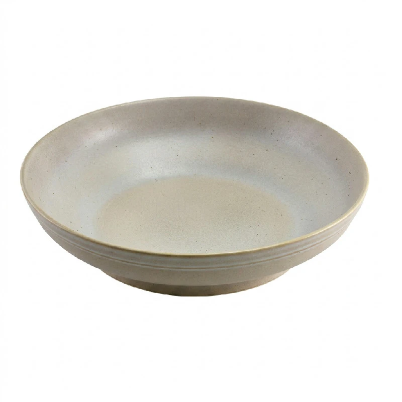 Stentøj Antigo Barley Coupe skål 27.5cm - Terra CB-ABR27 by Genware color Sort