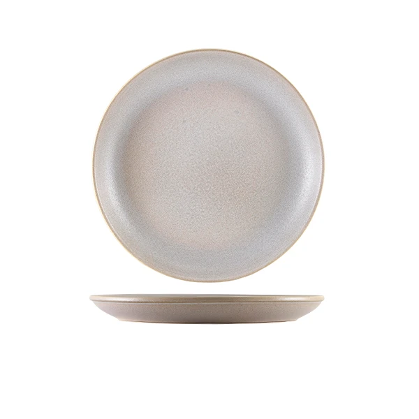 Stentøj Antigo Barley Coupe Tallerken 19cm - Terra CP-ABR19 by Genware color Sort