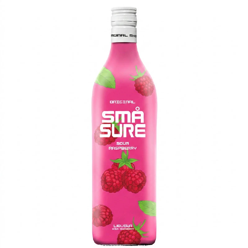 Små Sure Raspberry 100 cl 64895 by SMÅ color Sort