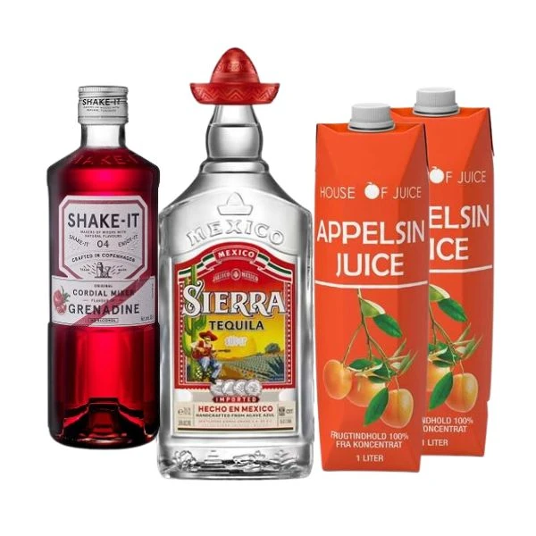 TEQUILA SUNRISE - DrinksPakke Barlifepakke9 by Barlife color Sort