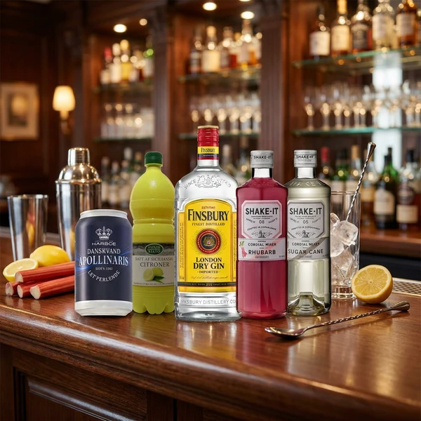 RHUBARB COLLINS - DrinksPakke Barlifepakke15 by Barlife color Sort