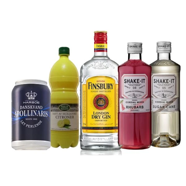 RHUBARB COLLINS - DrinksPakke Barlifepakke15 by Barlife color Sort