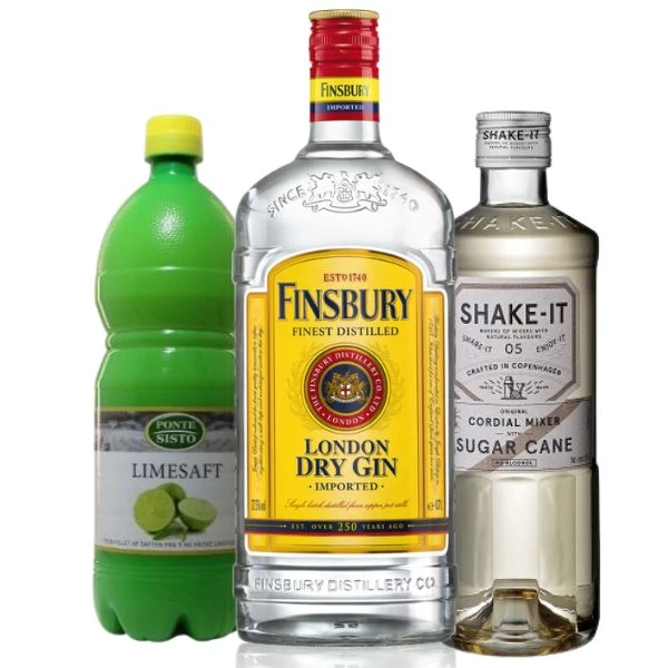 GIN BASIL SMASH - DrinksPakke Barlifepakke20 by Barlife color Sort