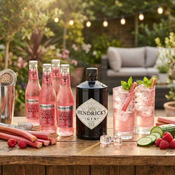 GIN & RHUBARB TONIC - DrinksPakke Barlifepakke21 by Barlife color Sort