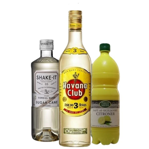 LEMON BASIL DAIQUIRI - DrinksPakke Barlifepakke22 by Barlife color Sort