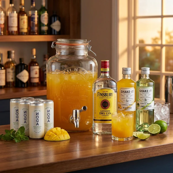GIN MANGO DISPENSER - DrinksPakke Barlifepakke26 by Barlife color Sort