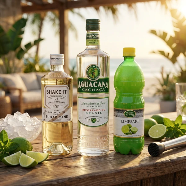 Caipirinha Drinkspakke til 14 drinks Barlifepakke40 by Barlife color Sort