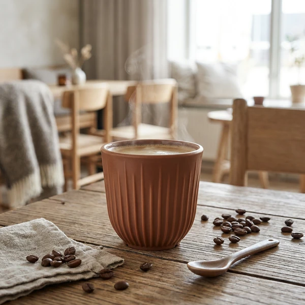 Coffee Nordic bronze 32 cl 400130-BZ by GLASS4EVER color Bronze
