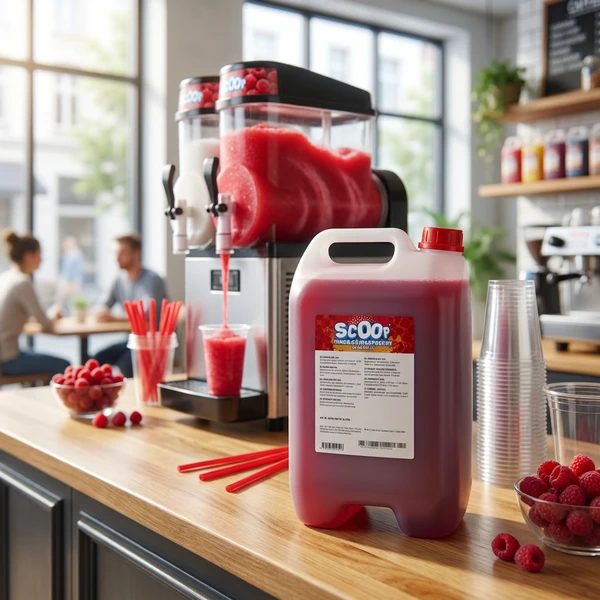 Scoop Slushice Classic Hindbær, 10L 209664 by SCOOP color Sort