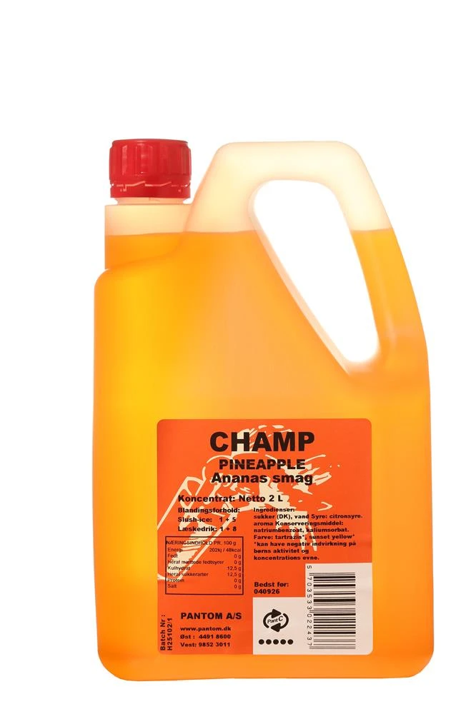 Champ SlushIce Pineapple, 2L 306127 by CHAMP color Sort