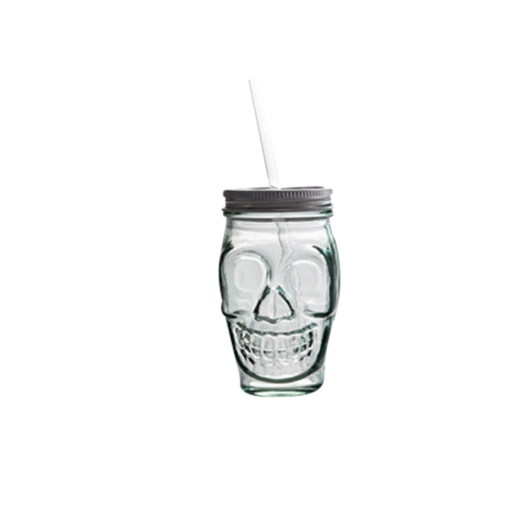 Cocktailglas 45 cl m/låg Skull 96152301 by StemZero color Sort