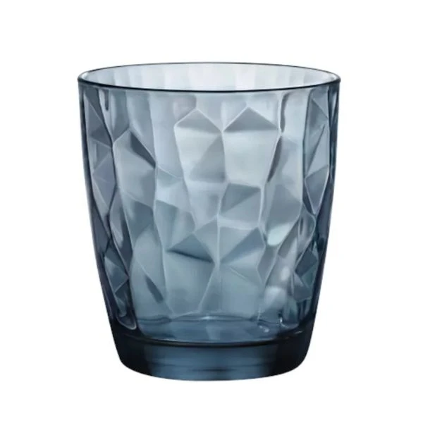 Drikkeglas Diamond 30,5 cl blå 96607181 by BORMIOLI color Sort
