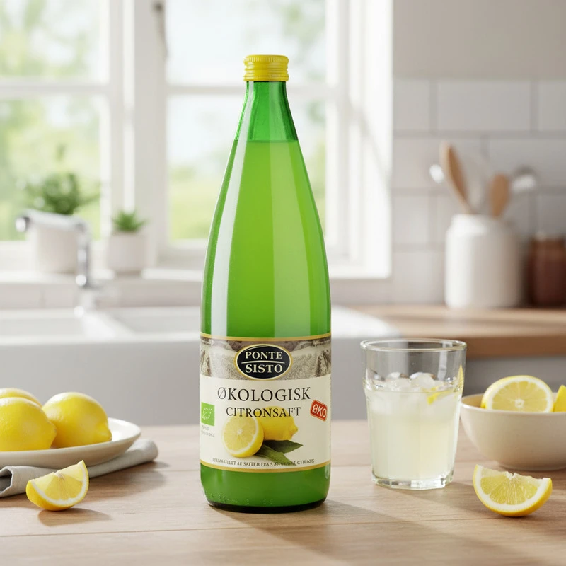 Ponte Sisto Økologisk Citronsaft 100 cl 242815 by PONTESISTO color Sort