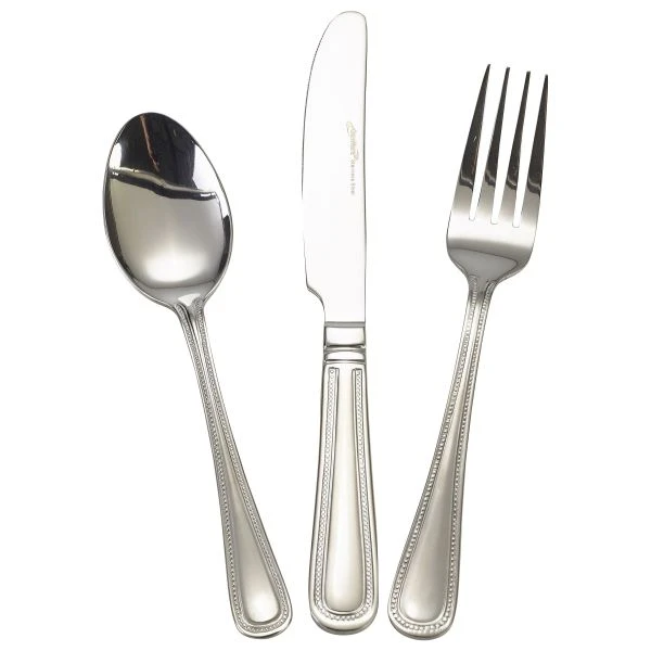 Gaffel med perlemønster 19,5 cm TF-BD by Genware color Sort