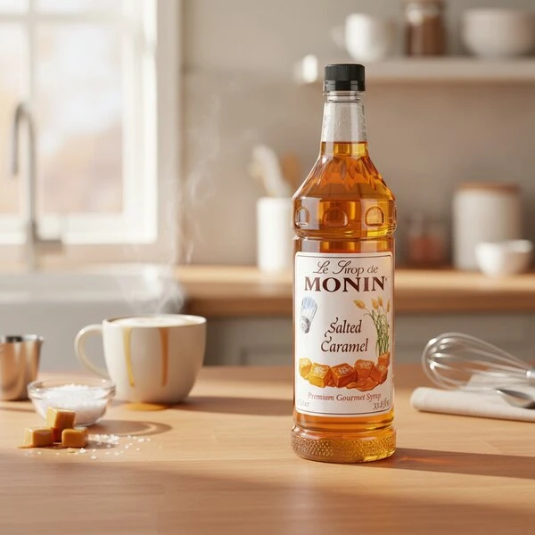Monin Syrup Salted Karamel (PET)) FL 100 61326 by MONIN color Sort