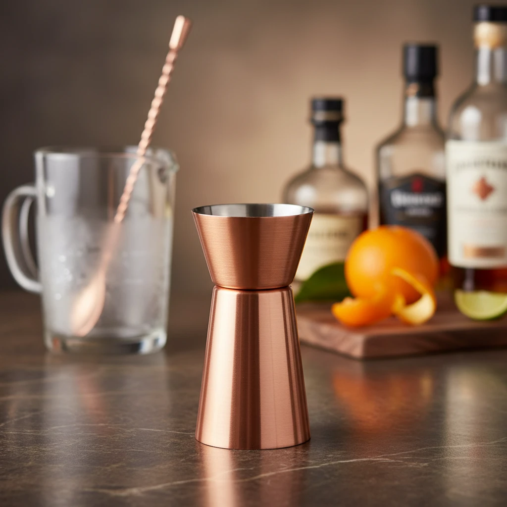 Cocktail Jigger Professionel kobber 25ml / 50ml BTBL3178C by Beaumont color Sort
