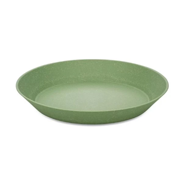 Koziol Connect Plate Ø24cm (4 stk.) - Leaf Green 7143703 by Koziol color Sort