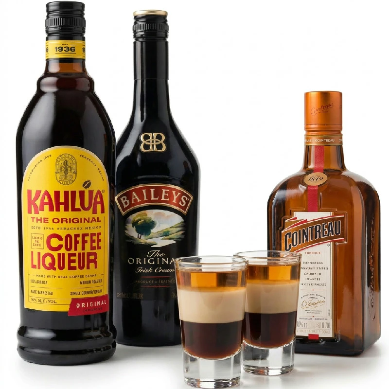 B-52 Shotspakke med Kahlúa, Baileys og Cointreau Barlifeshots6 by Barlife color Sort