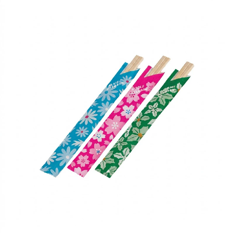 Spisepinde i Træ 202 mm Mixed Flowers ML891070 by Multiline color Sort