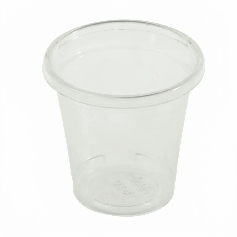 Plastglas 3 cl snapsglas Ø45 mm bionedbrydelig 100 stk. ML118480 by Multiline color Sort